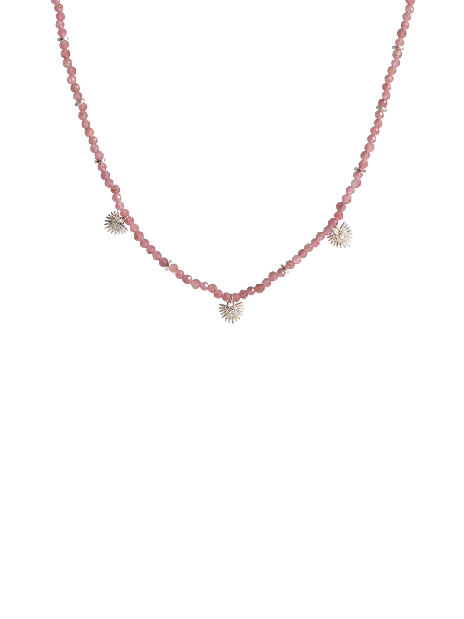 Ishtar necklace tourmaline silver